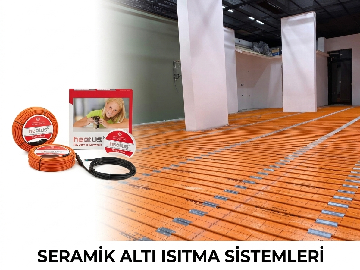 Seramik altı ısıtma heatus ısıtma kablosu yerden ısıtma